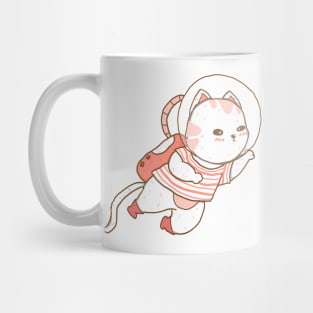 Catronuat cat astronuat fly in space Mug